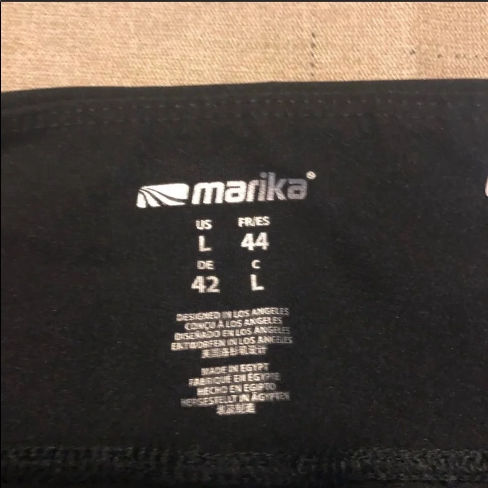 Marika Jordan Evade Active Workout Leggings Size Large NEW